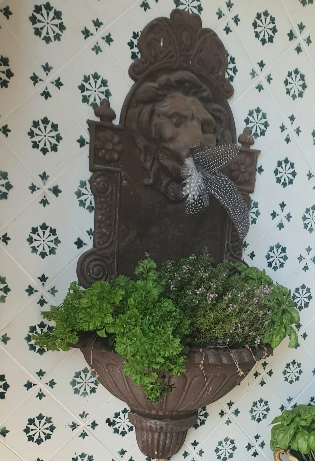 Fontaine de la Maison Sud au domaine Le Voisin