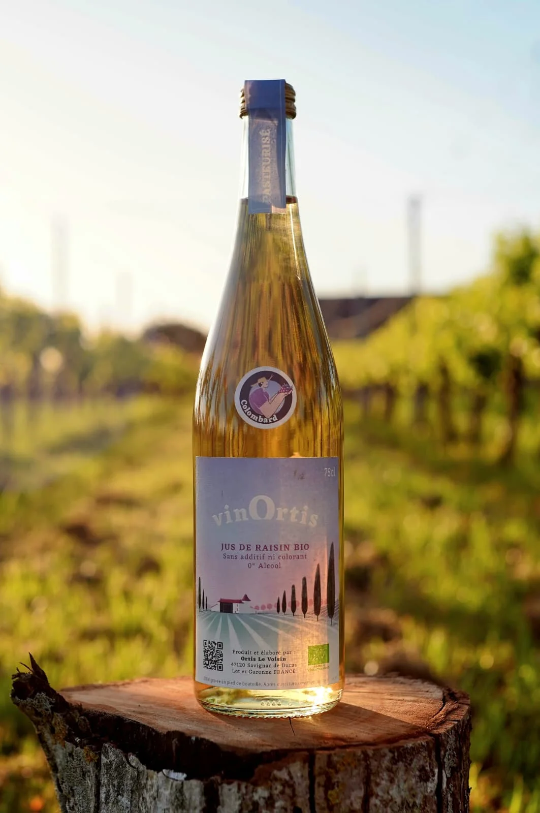 Étiquette Colombard blanc tranquille